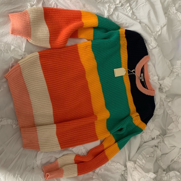 JODIFL Sweaters - RiffRaff Boutique Striped Knit Sweater